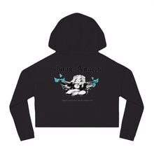 Load image into Gallery viewer, Butterfly Angel Cropped Hoodie