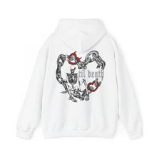 Load image into Gallery viewer, 'TILL DEATH HOODIE (red)
