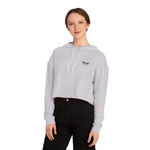 Load image into Gallery viewer, Butterfly Angel Cropped Hoodie
