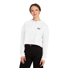 Load image into Gallery viewer, Butterfly Angel Cropped Hoodie
