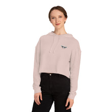 Load image into Gallery viewer, Butterfly Angel Cropped Hoodie
